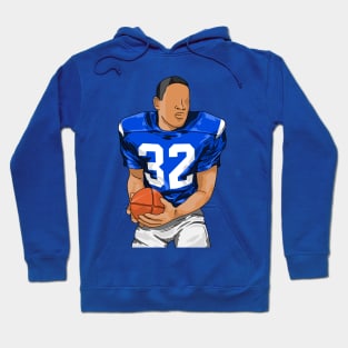 Blue The Juice Holding ball - drawing style Hoodie